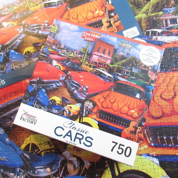 Classic Cars Puzzle - Picture 1 of 12